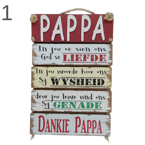 Pappa Hanging board - (Various)