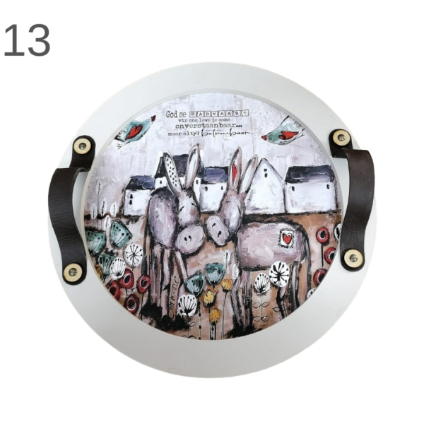 Round Serving Trays - (Various) - Image 13