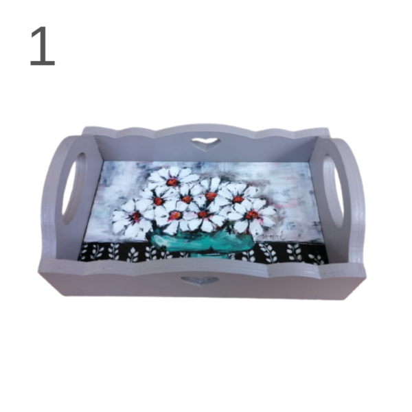 Serving tray for 2 - (Various)