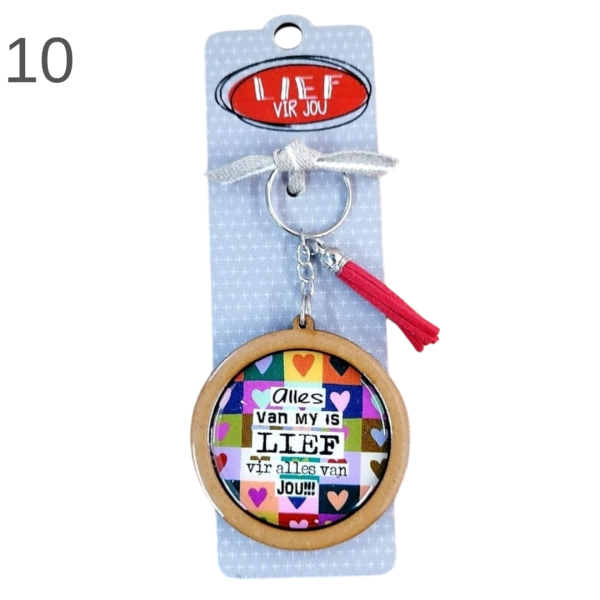 Tassel Keyrings with tag - (Various) - Image 10