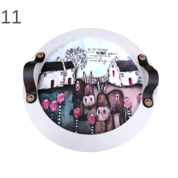 Round Serving Trays - (Various) - Image 11