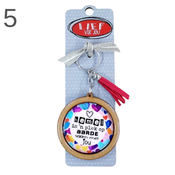 Tassel Keyrings with tag - (Various) - Image 5