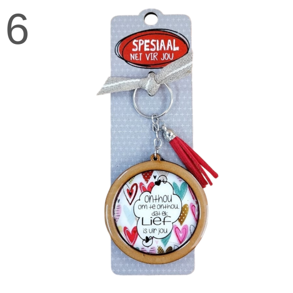 Tassel Keyrings with tag - (Various) - Image 6