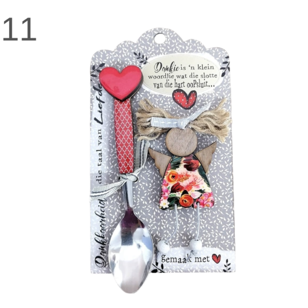 Teaspoon & Angel Magnet Combo - (Various) - Image 11