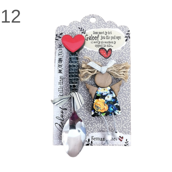 Teaspoon & Angel Magnet Combo - (Various) - Image 12