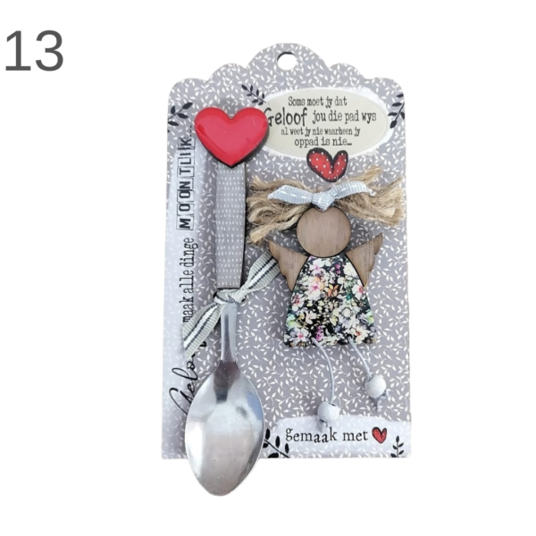 Teaspoon & Angel Magnet Combo - (Various) - Image 13