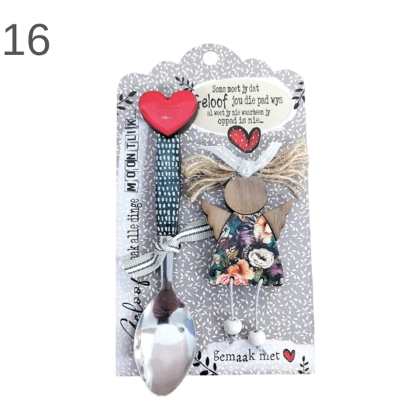 Teaspoon & Angel Magnet Combo - (Various) - Image 16