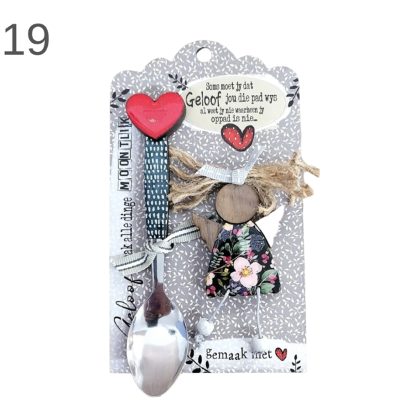 Teaspoon & Angel Magnet Combo - (Various) - Image 19