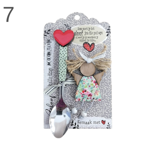 Teaspoon & Angel Magnet Combo - (Various) - Image 7