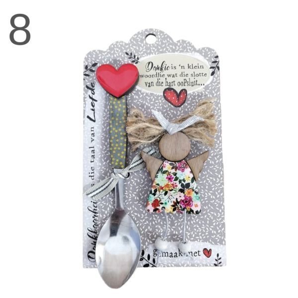 Teaspoon & Angel Magnet Combo - (Various) - Image 8