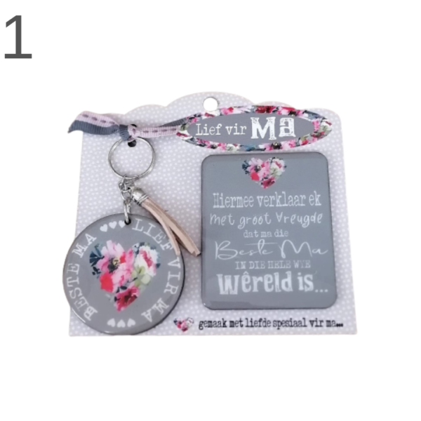 Keyring & Magnet combo - (Various)