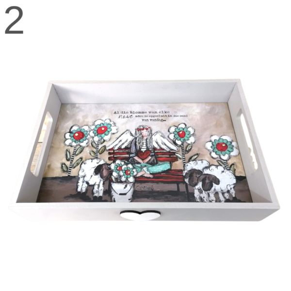 Box Tray with Heart - (Various) - Image 2