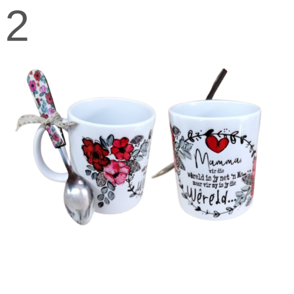 Mom Mug and Spoon set - (Various) - Image 2