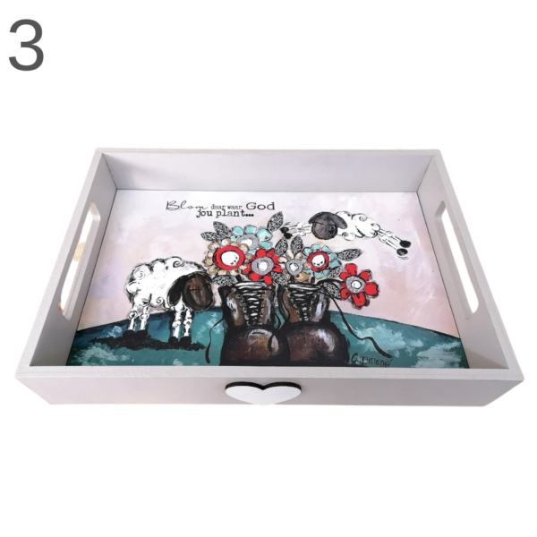 Box Tray with Heart - (Various) - Image 3