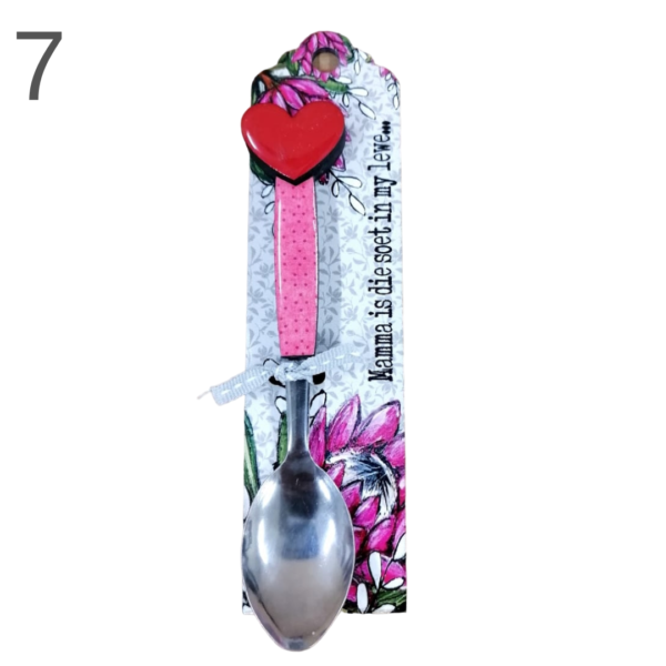 Spoon with a tag (Various) - Image 7