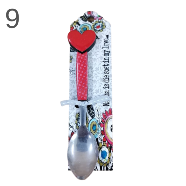 Spoon with a tag (Various) - Image 9