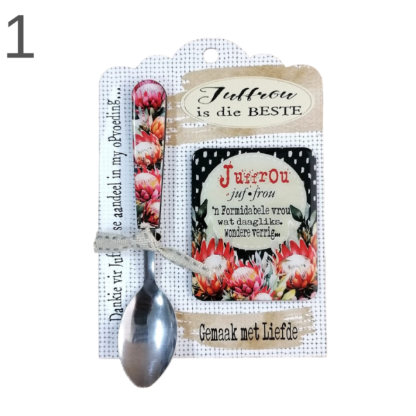 Teaspoon & Magnet Combo (Various)