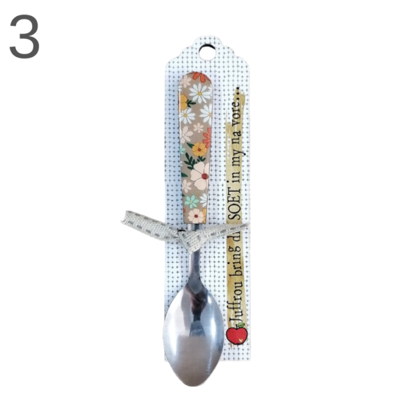 Teacher Teaspoon with a Tag - (Various) - Image 3