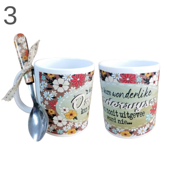 Teacher Mug & Spoon Set - (Various) - Image 3