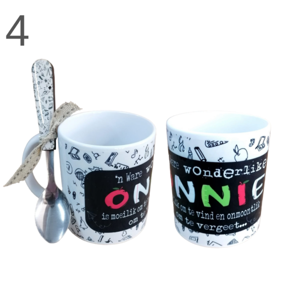 Teacher Mug & Spoon Set - (Various) - Image 4