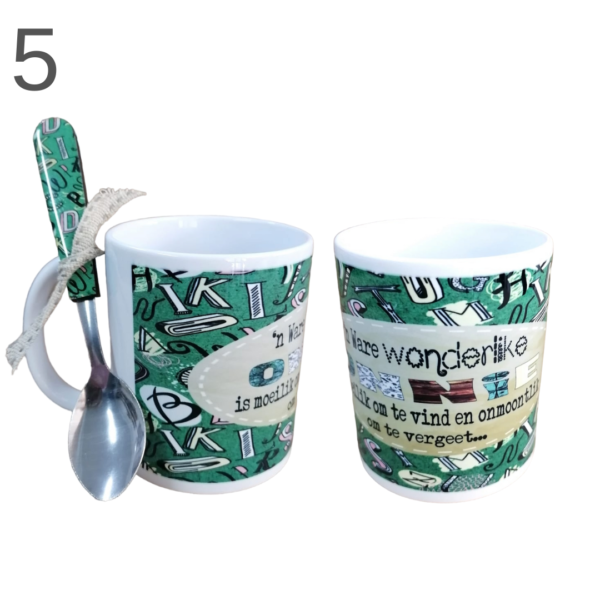 Teacher Mug & Spoon Set - (Various) - Image 5