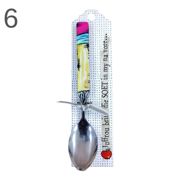 Teacher Teaspoon with a Tag - (Various) - Image 6