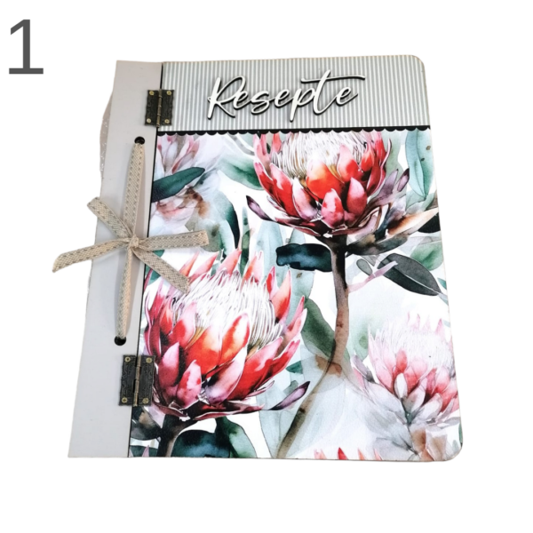 Recipe Books Floral (Various)