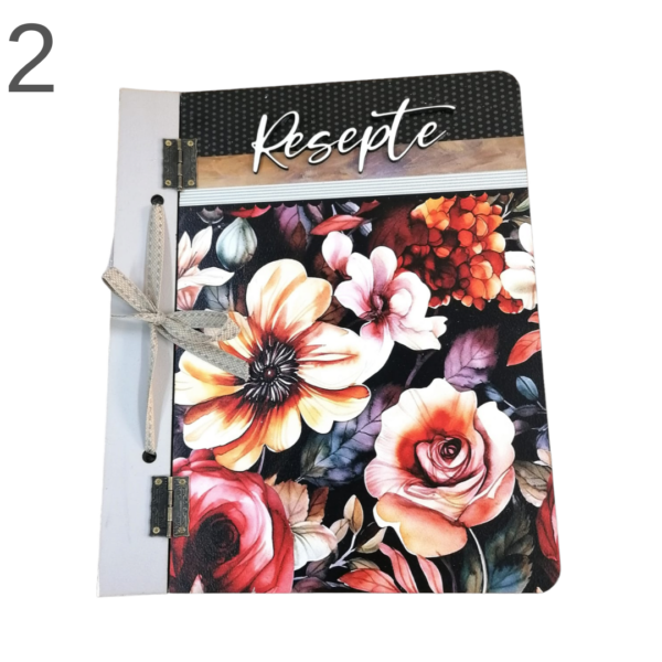 Recipe Books Floral (Various) - Image 2