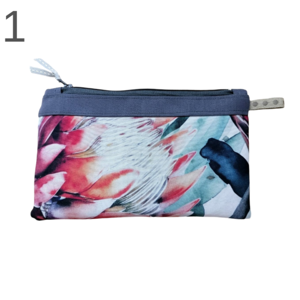 Floral Cosmetic / Pencil Bag – (Various)