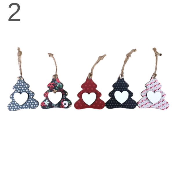 Christmas Decorations Set of 5 - Image 2