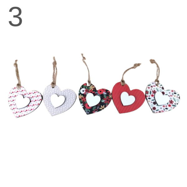 Christmas Decorations Set of 5 - Image 3