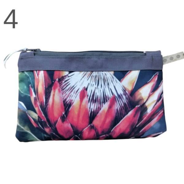 Floral Cosmetic / Pencil Bag – (Various) - Image 4