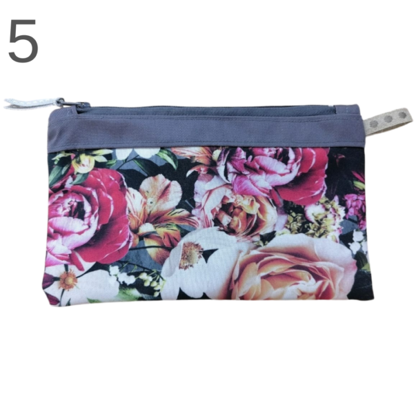 Floral Cosmetic / Pencil Bag – (Various) - Image 5