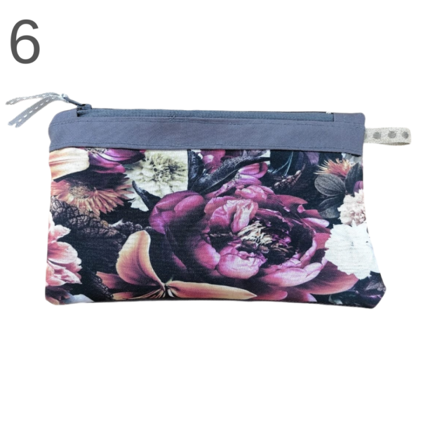 Floral Cosmetic / Pencil Bag – (Various) - Image 6