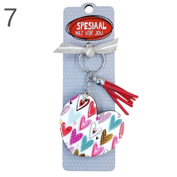 Heart Keyrings - (Various) - Image 7