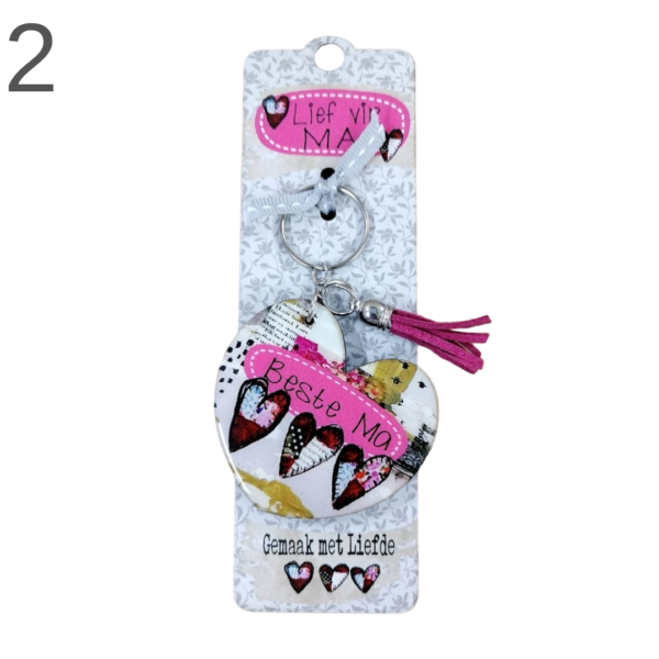 Mom Tassel Keyring on tag - (Various) - Image 2