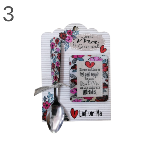 Mom Teaspoon & Magnet Combo - (Various) - Image 3