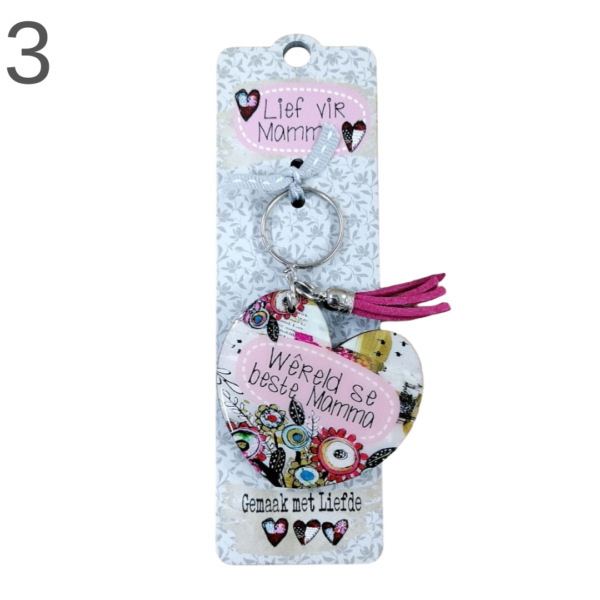 Mom Tassel Keyring on tag - (Various) - Image 3