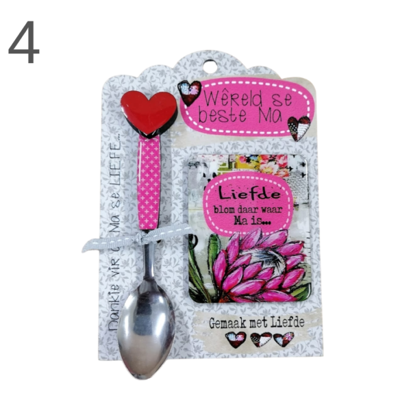 Mom Teaspoon & Magnet Combo - (Various) - Image 4