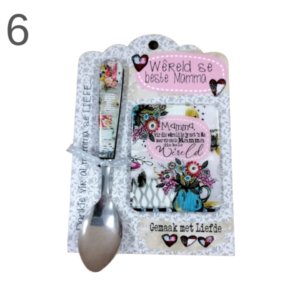 Mom Teaspoon & Magnet Combo - (Various) - Image 6