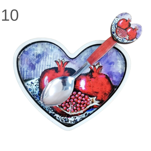 Heart Resin Spoon Rest + Spoon - (Various) - Image 10