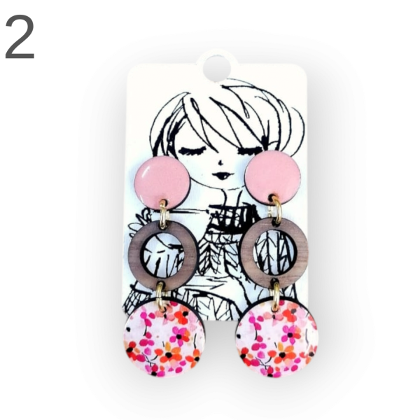 Clara Earrings -(Various) - Image 2