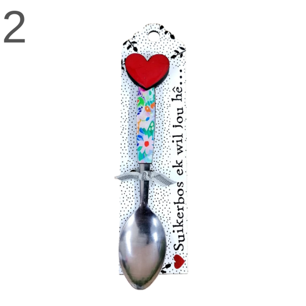 Blossom Teaspoon on tag - (Various) - Image 2