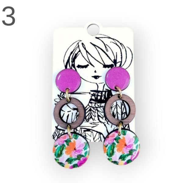 Clara Earrings -(Various) - Image 3