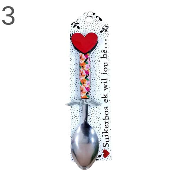 Blossom Teaspoon on tag - (Various) - Image 3