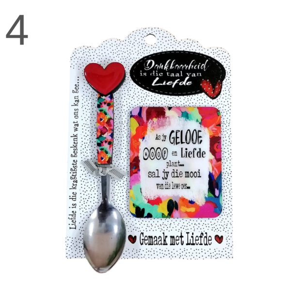 Blossom Teaspoon & Magnet Combo - (Various) - Image 4