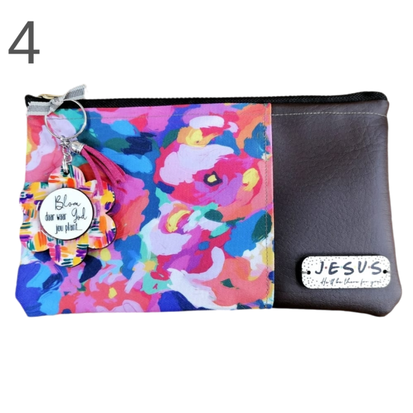 Blossom Bag With Keyring - (Various) - Image 4