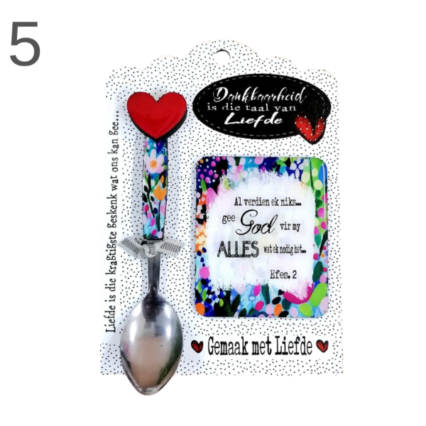 Blossom Teaspoon & Magnet Combo - (Various) - Image 5