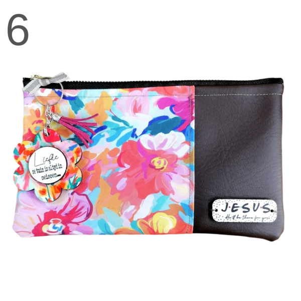 Blossom Bag With Keyring - (Various) - Image 6