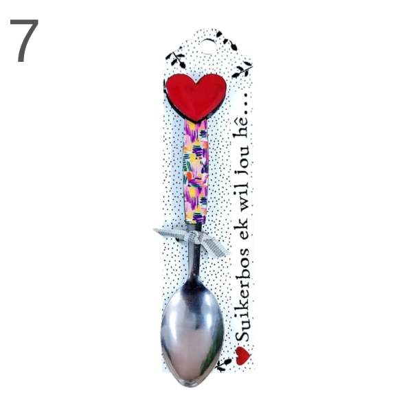 Blossom Teaspoon on tag - (Various) - Image 7